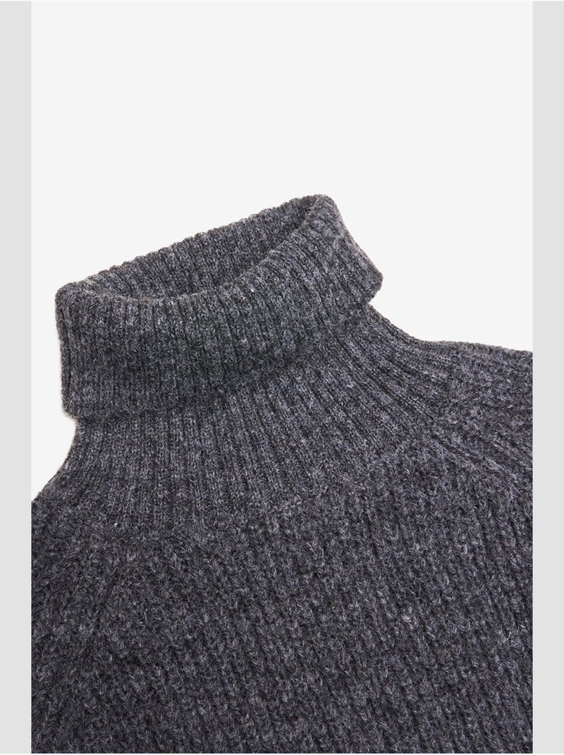 Pull saiagi 'le temps des cerises' Gris - Kiabi