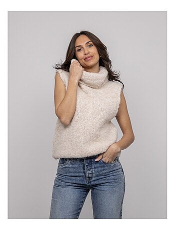 Pull sans manche KEANA