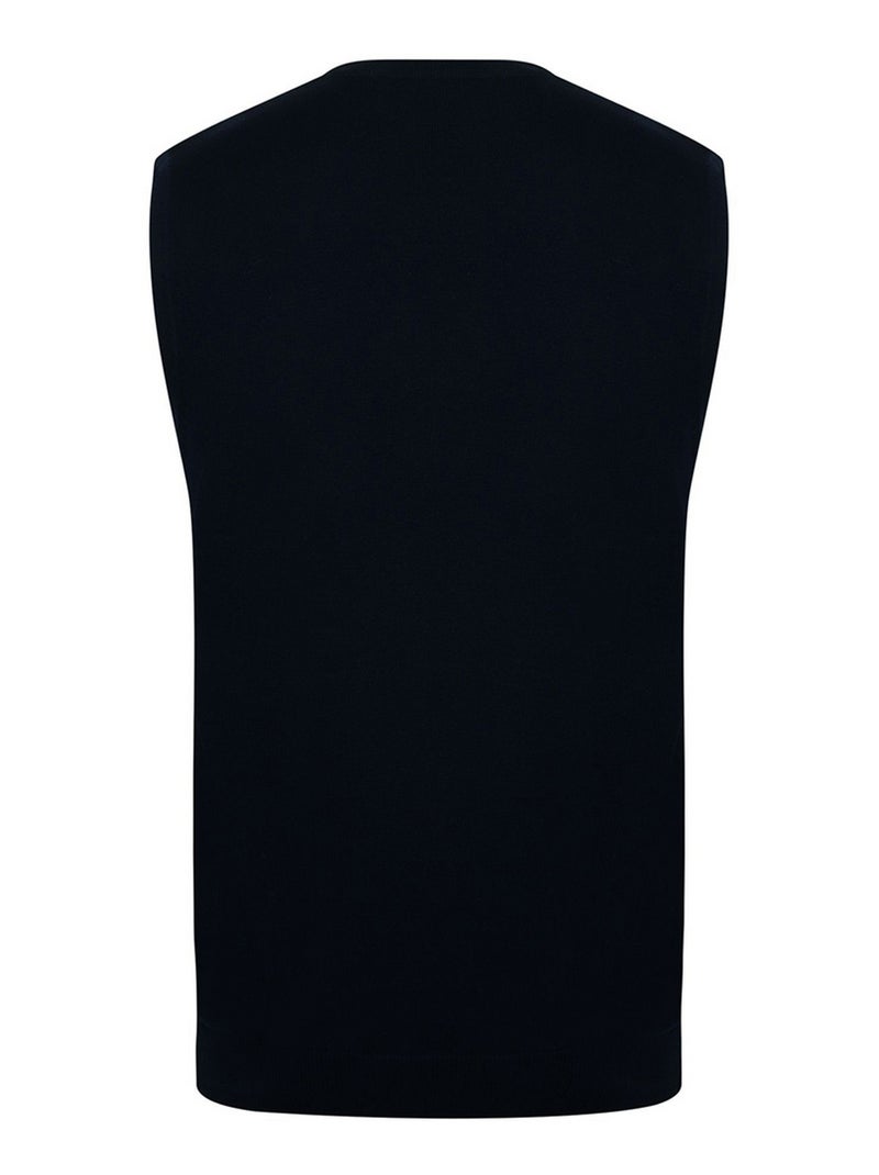 Pull sans manches - henbury Bleu marine - Kiabi