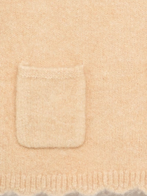 Pull sans manches avec écharpe amovible - Kiabi Pull sans manches avec écharpe amovible - Kiabi