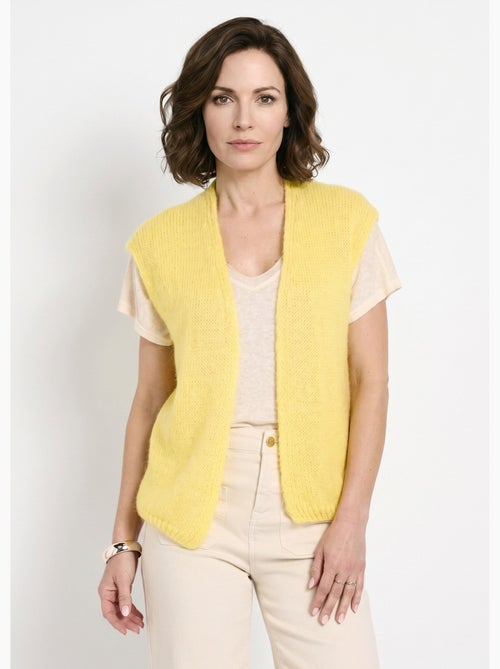Pull sans manches avec mohair et laine - AFIBEL - Kiabi Pull sans manches avec mohair et laine - AFIBEL - Kiabi