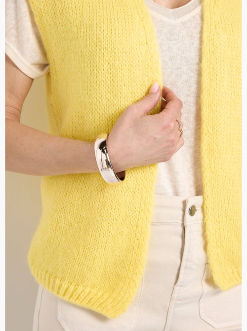 Pull sans manches avec mohair et laine - AFIBEL - Kiabi Pull sans manches avec mohair et laine - AFIBEL - Kiabi