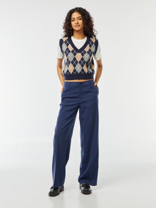 Pull sans manches avec tee-shirt 2-en-1 - Kiabi