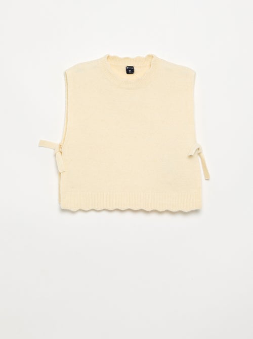Pull sans manches - Kiabi