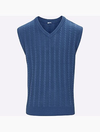 Pull sans manches fabriqué à partir de matériaux recyclés - taille standard - moda vilona