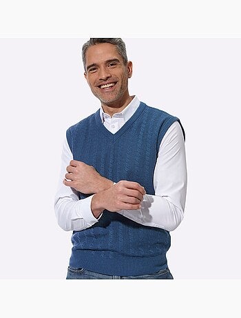 Pull sans manches fabriqué à partir de matériaux recyclés - taille standard - moda vilona