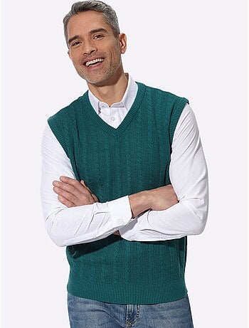 Pull sans manches fabriqué à partir de matériaux recyclés - taille standard - moda vilona