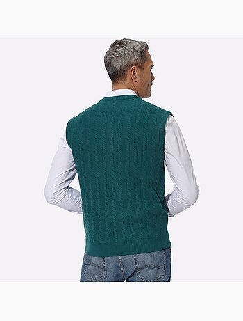 Pull sans manches fabriqué à partir de matériaux recyclés - taille standard - moda vilona