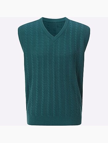 Pull sans manches fabriqué à partir de matériaux recyclés - taille standard - moda vilona