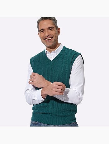 Pull sans manches fabriqué à partir de matériaux recyclés - taille standard - moda vilona