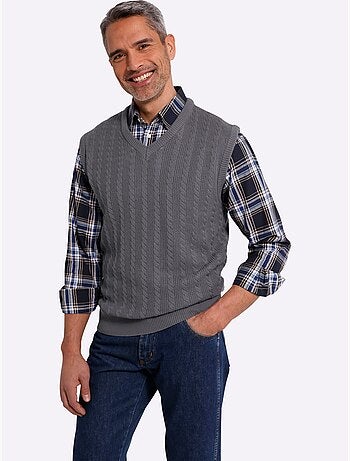 Pull sans manches fabriqué à partir de matériaux recyclés - taille standard - moda vilona