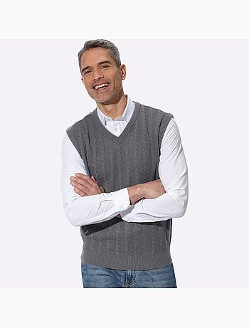 Pull sans manches fabriqué à partir de matériaux recyclés - taille standard - moda vilona