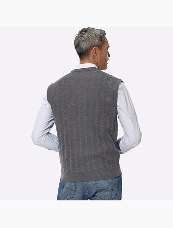 Pull sans manches fabriqué à partir de matériaux recyclés - taille standard - moda vilona
