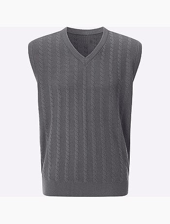 Pull sans manches fabriqué à partir de matériaux recyclés - taille standard - moda vilona