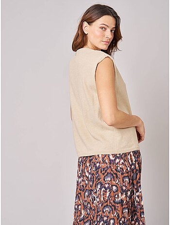Pull sans manches femme 'deeluxe'