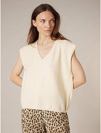 Pull sans manches femme 'Deeluxe'