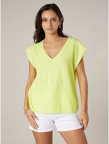 Pull sans manches femme 'Deeluxe'