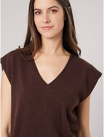 Pull sans manches femme 'deeluxe'