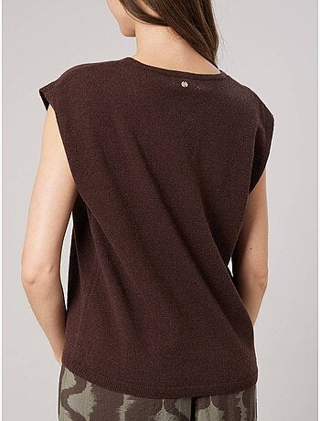 Pull sans manches femme 'deeluxe'