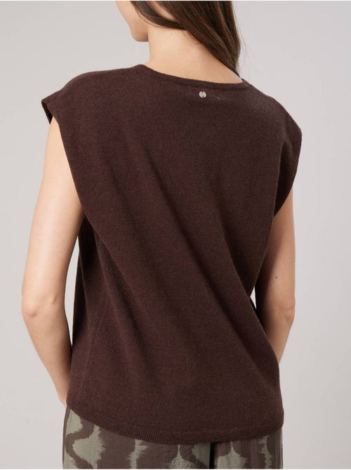 Pull sans manches femme 'deeluxe' - Kiabi Pull sans manches femme 'deeluxe' - Kiabi