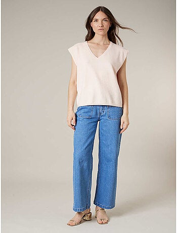 Pull sans manches femme 'deeluxe'
