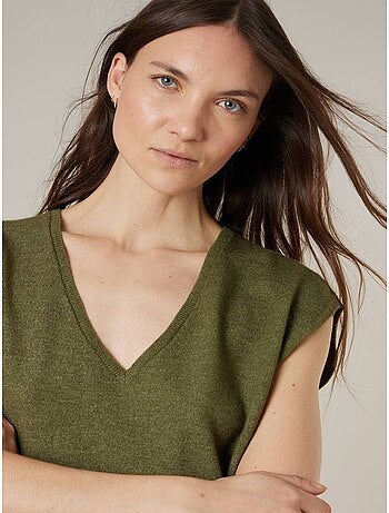 Pull sans manches femme 'Deeluxe'