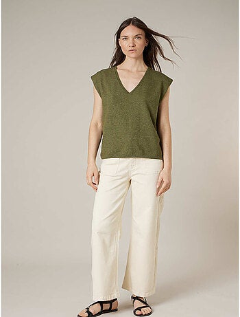 Pull sans manches femme 'Deeluxe'