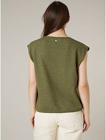 Pull sans manches femme 'Deeluxe'