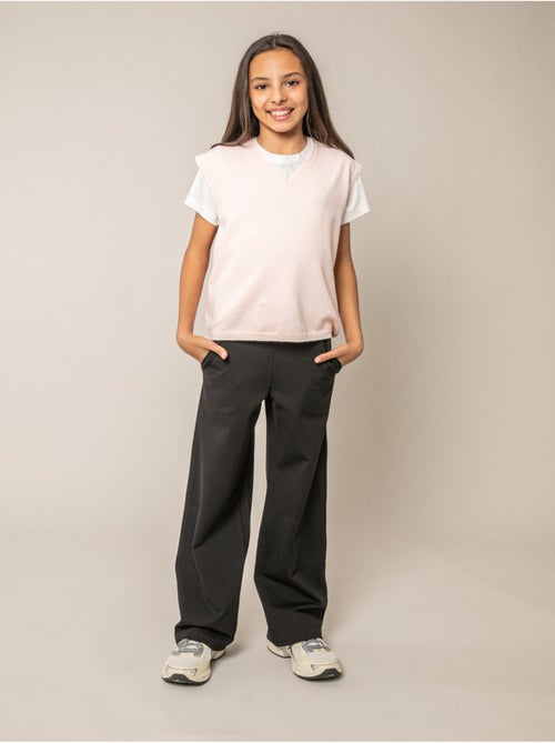 Pull sans manches fille 'Deeluxe' - Kiabi