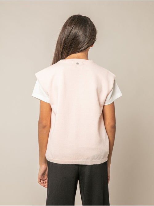 Pull sans manches fille 'Deeluxe' - Kiabi