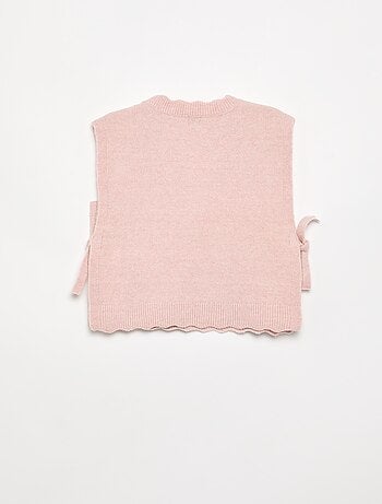 Pull sans manches