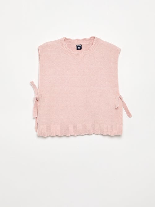 Pull sans manches - Kiabi