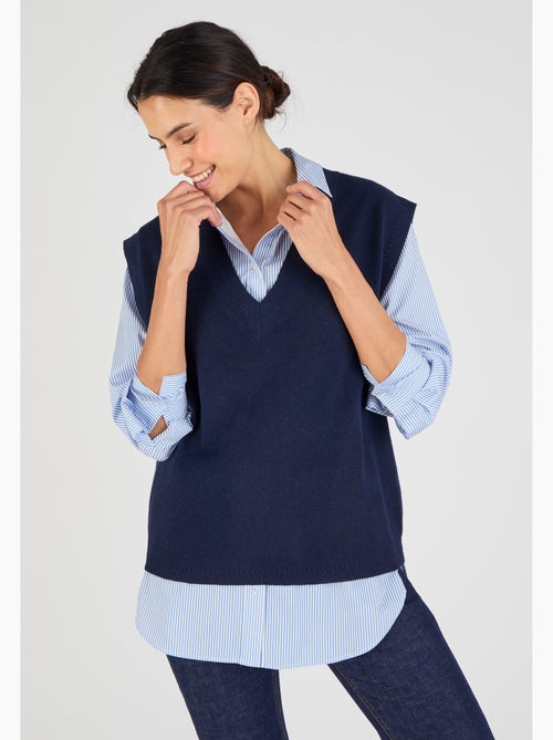 Pull sans manches Thermolactyl - Damart - Kiabi