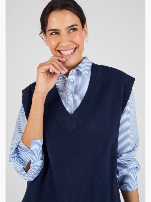 Pull sans manches Thermolactyl - Damart - Kiabi
