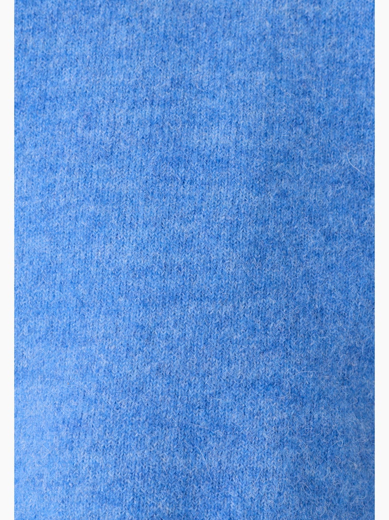 Pull sans manches toucher doux - damart Bleu - Kiabi