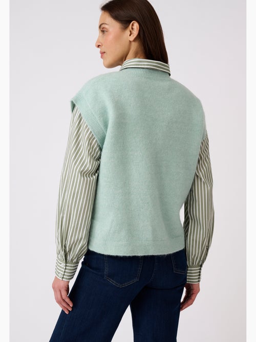 Pull sans manches toucher doux - damart - Kiabi Pull sans manches toucher doux - damart - Kiabi