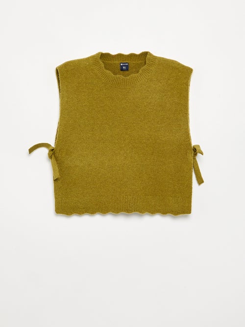 Pull sans manches - Kiabi