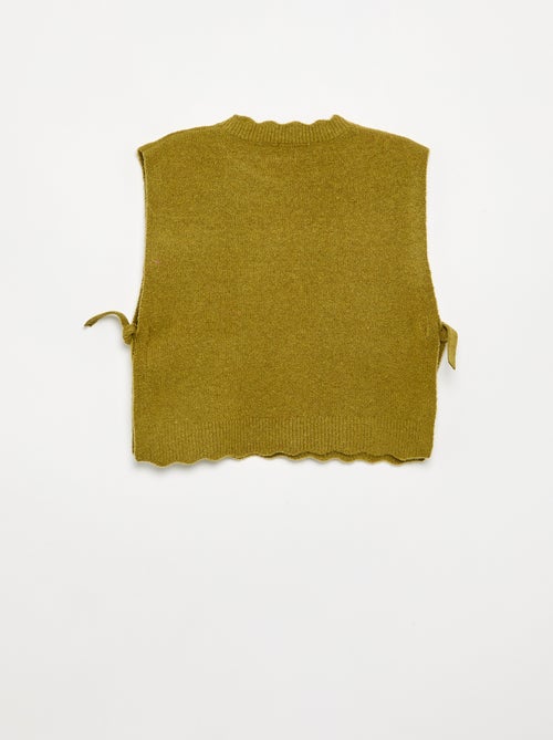 Pull sans manches - Kiabi