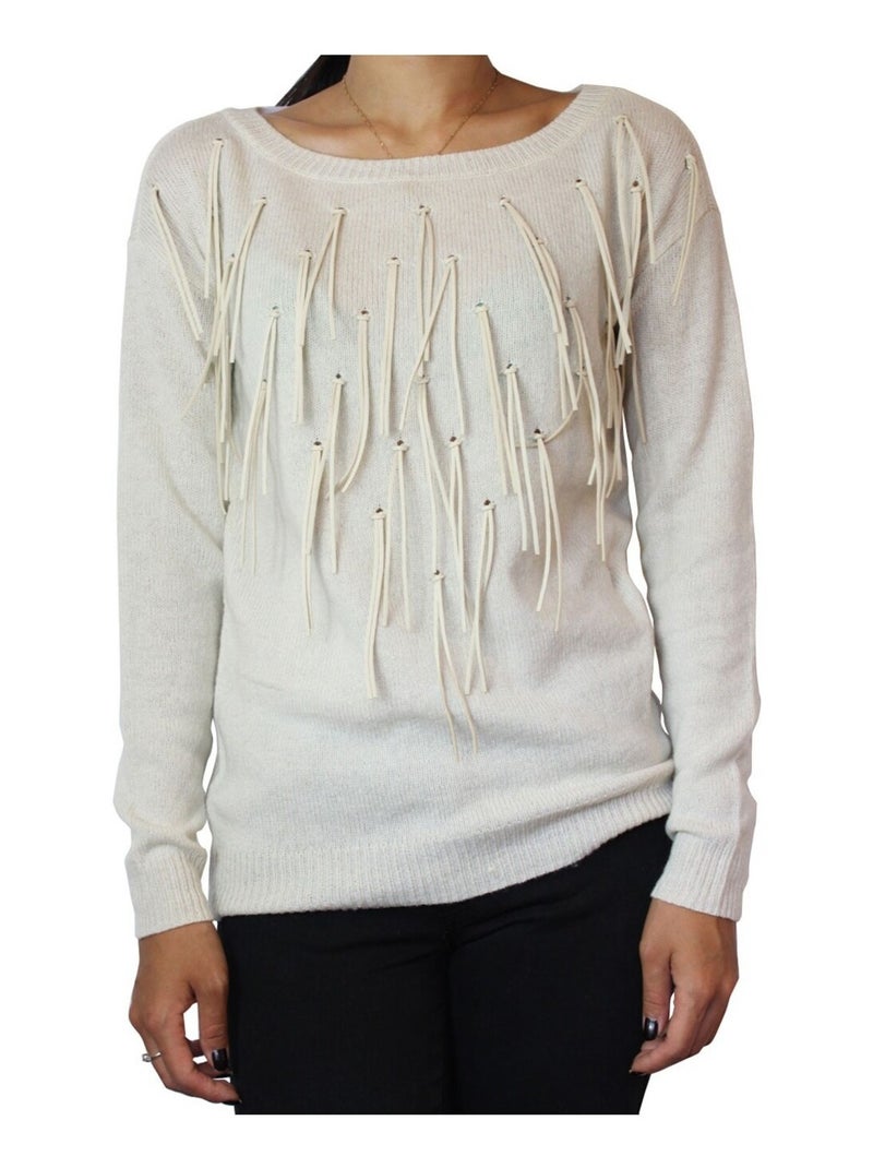 Pull Seattle Kebello Blanc - Kiabi