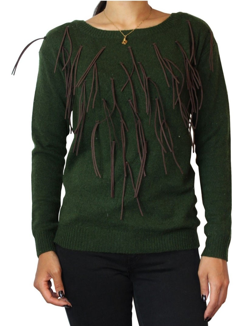 Pull Seattle Kebello Vert - Kiabi
