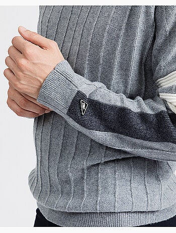 Pull ski ajustée - new man