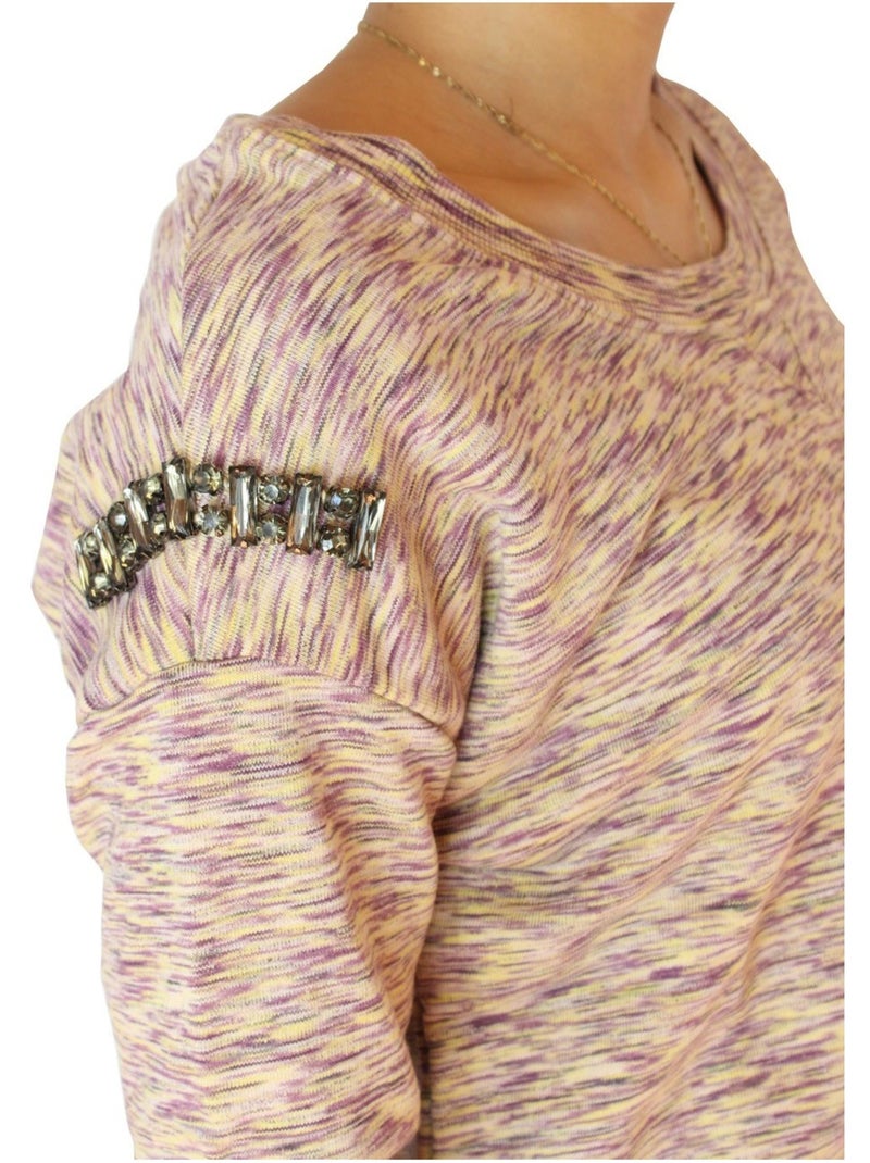 Pull Spacey Kebello Violet - Kiabi