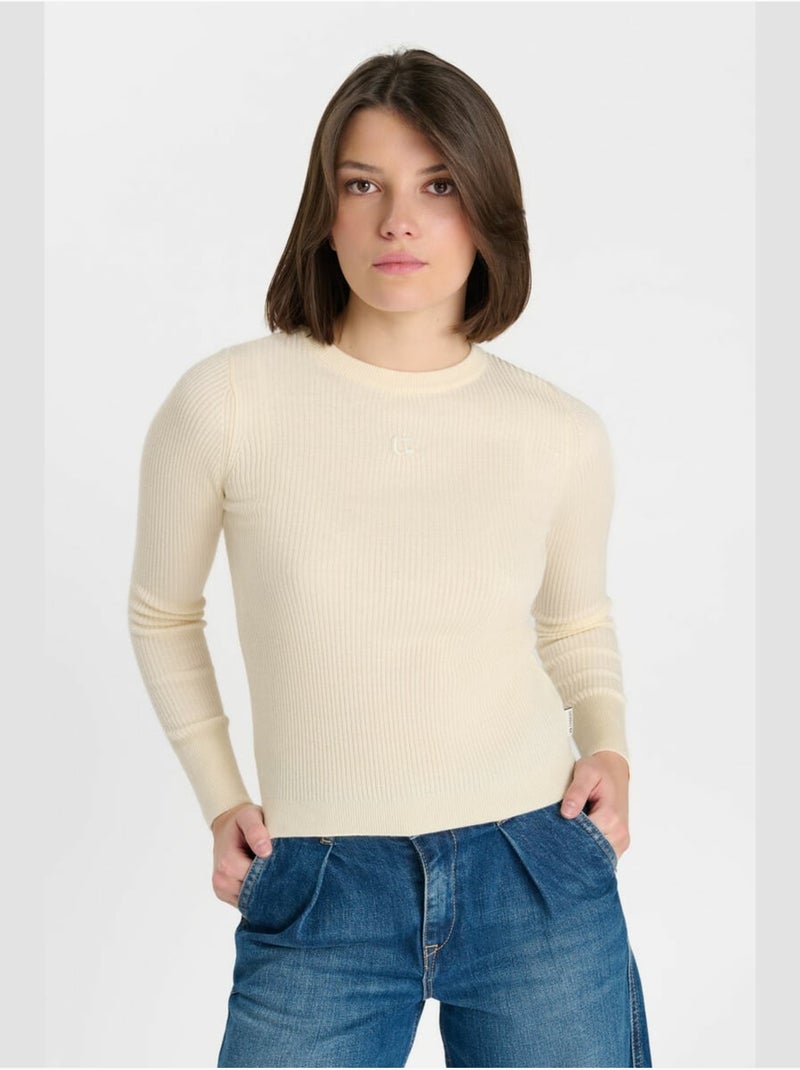 Pull stefygi 'le temps des cerises' Blanc - Kiabi