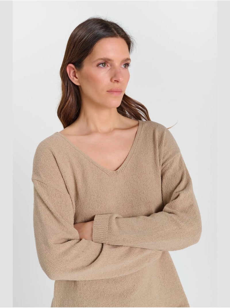 Pull STING 'Le Temps Des Cerises' Beige - Kiabi