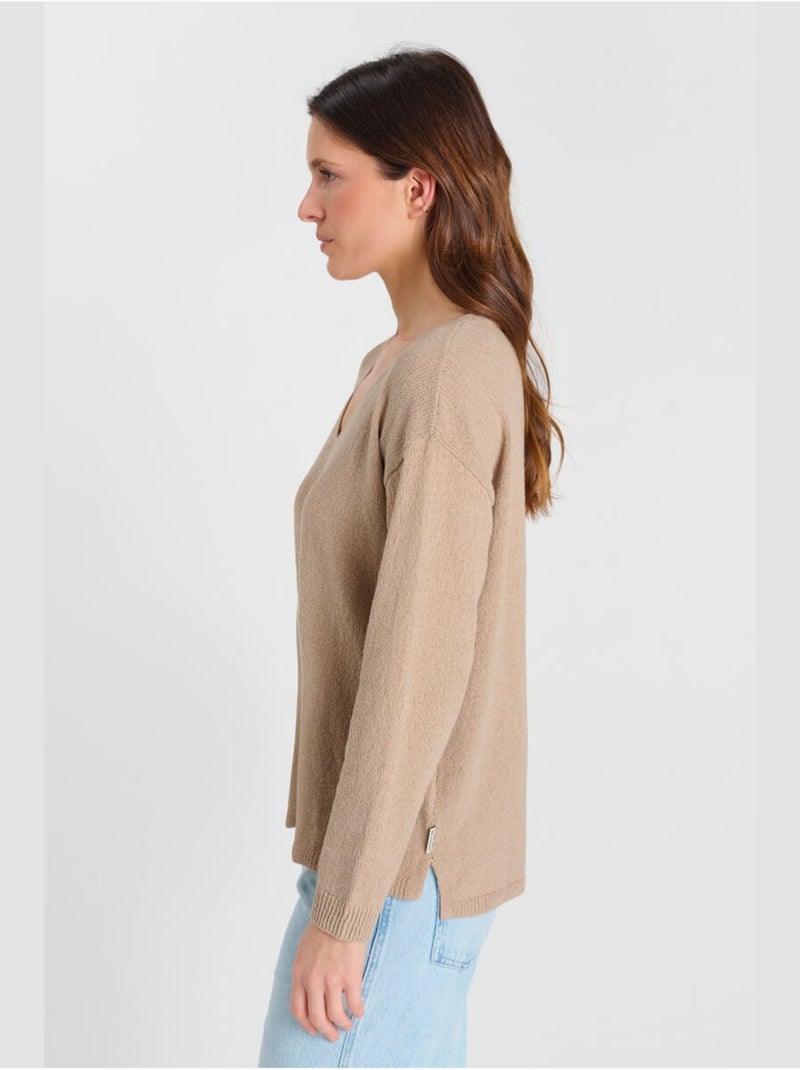 Pull STING 'Le Temps Des Cerises' Beige - Kiabi