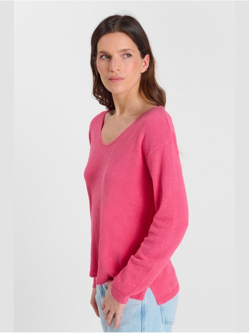 Pull STING 'Le Temps Des Cerises' Rose - Kiabi