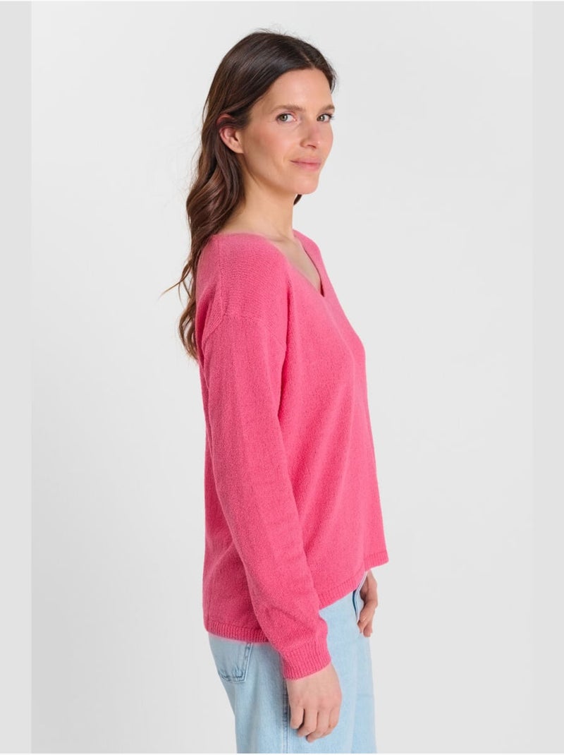 Pull STING 'Le Temps Des Cerises' Rose - Kiabi