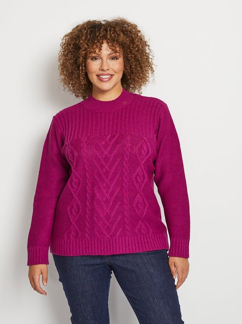 Pull  style irlandais - Kiabi