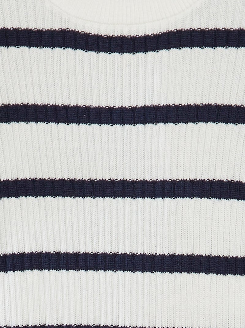 Pull style marinière BLEU - Kiabi