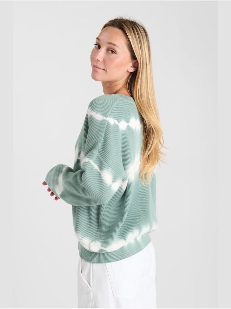 Pull sureau 'le temps des cerises' Bleu - Kiabi